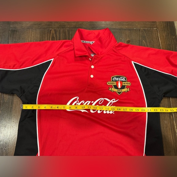 KUKRI Rugby Sevens Coca Cola Union Jersey Shirt - Picture 7 of 8